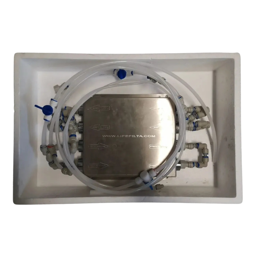 sistema de filtración de agua de alto flujo