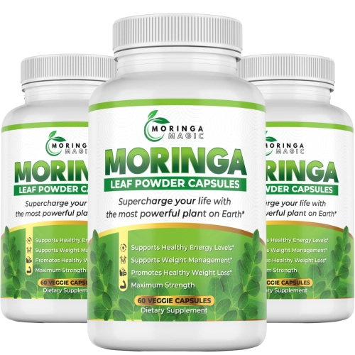 Moringa Leaf Powder Capsules