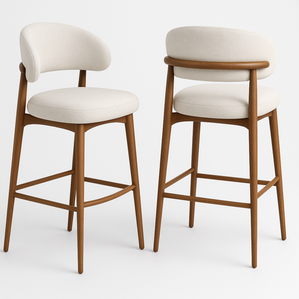 Mid-Century Modern Bar Stools