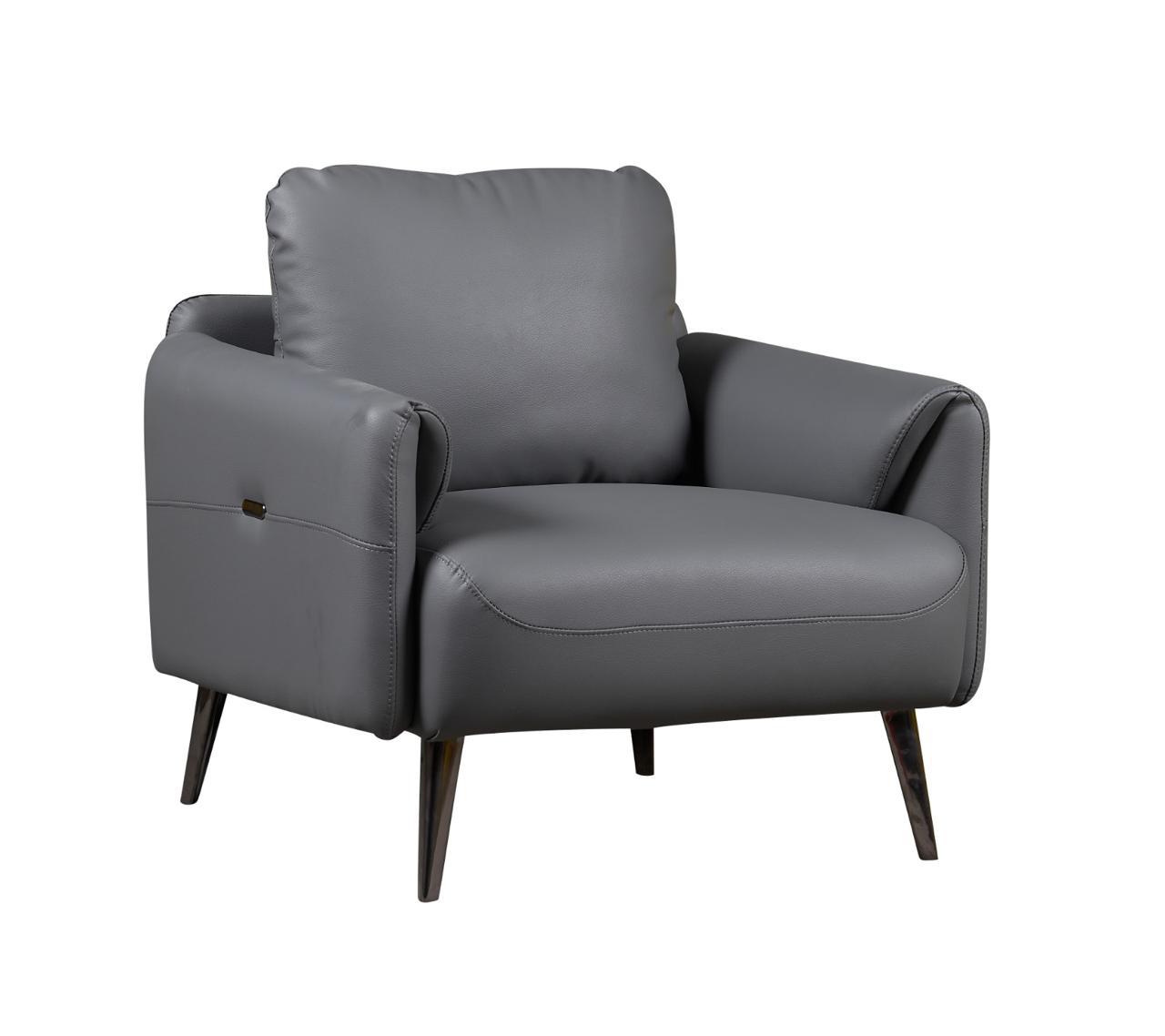 Modern Grey Armchair