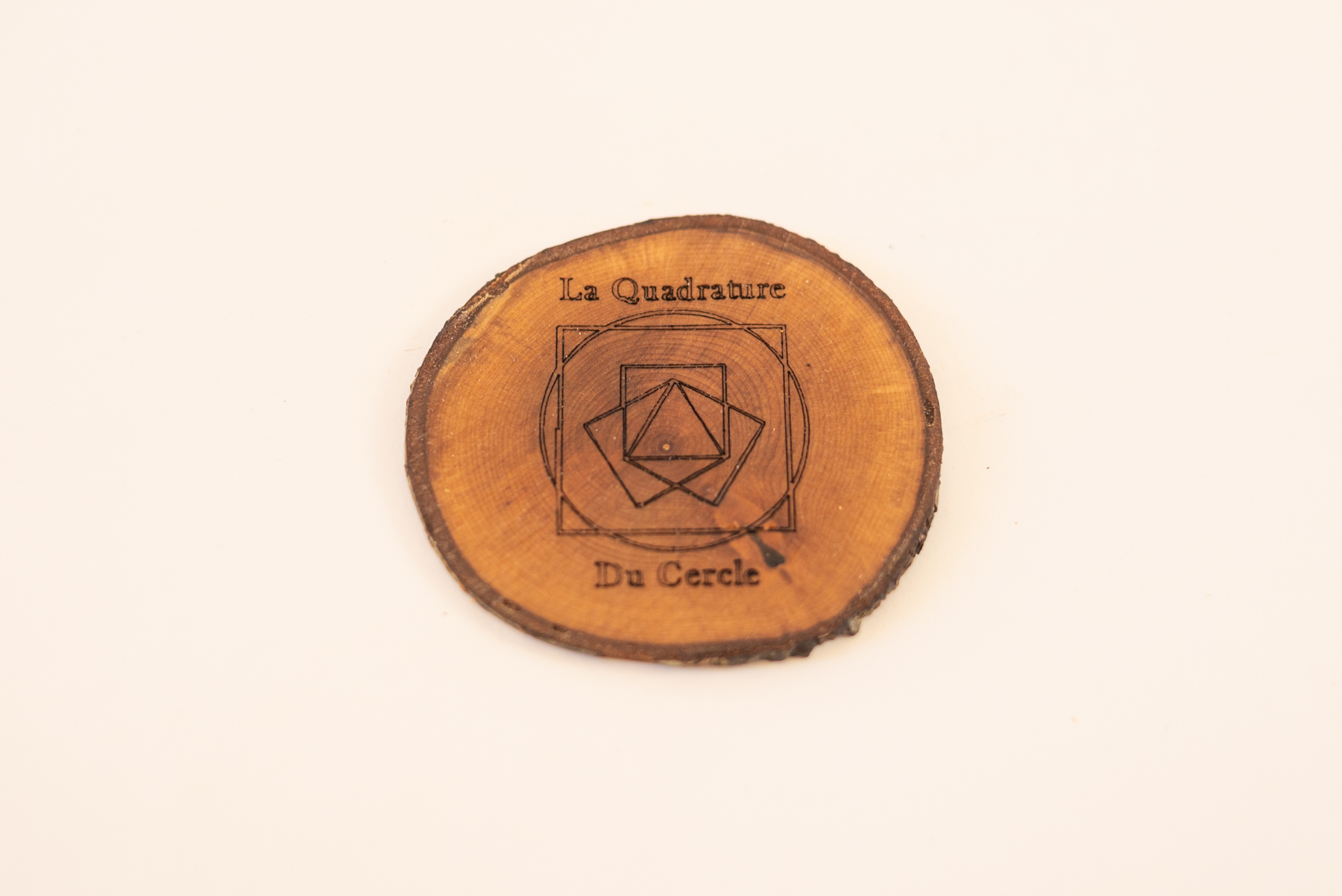 Gravure sur rondelle de branche