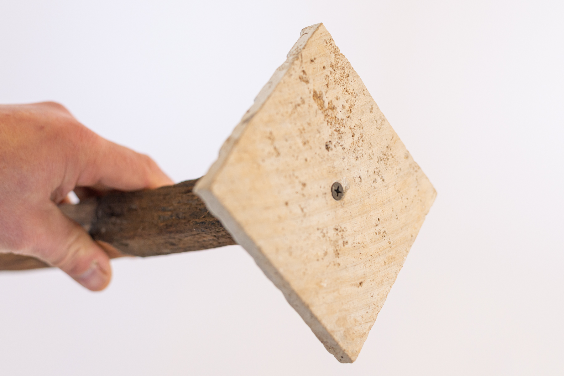 Sculpture "Stango duono malpretigita"