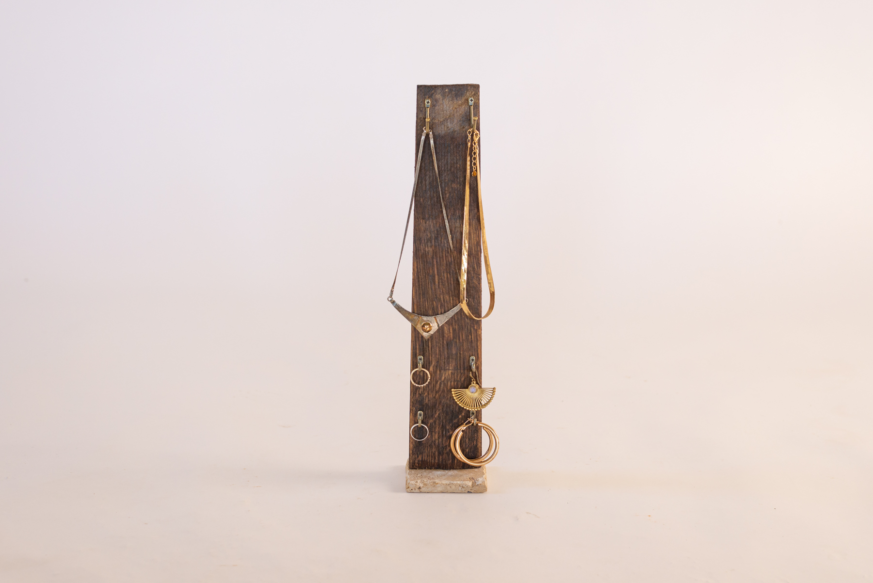 Porte bijou "Tondorso ŝlifita"