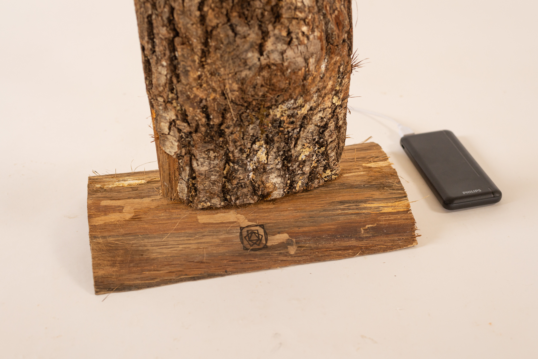 Lampe "aŭbier-kverko N3 "