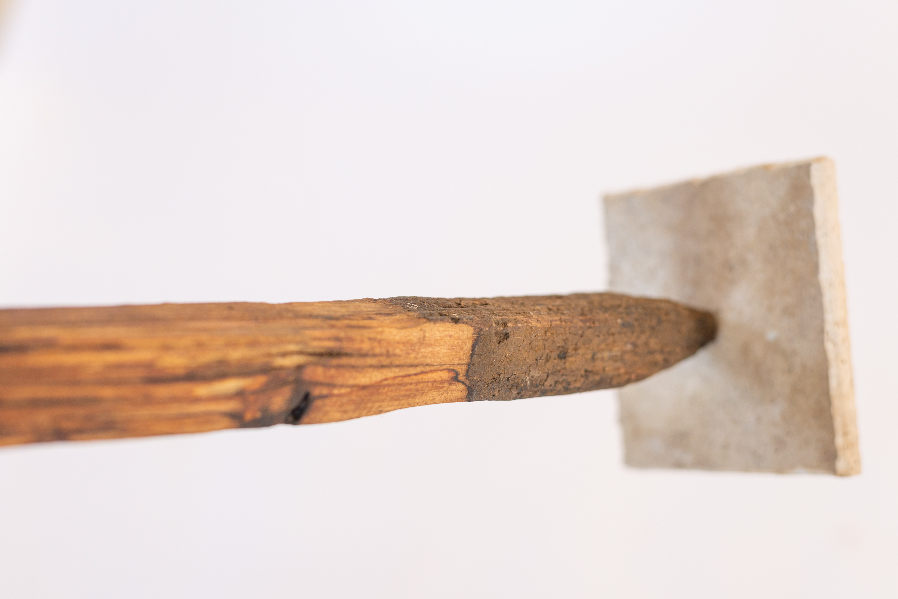 Sculpture "Stango duono malpretigita"