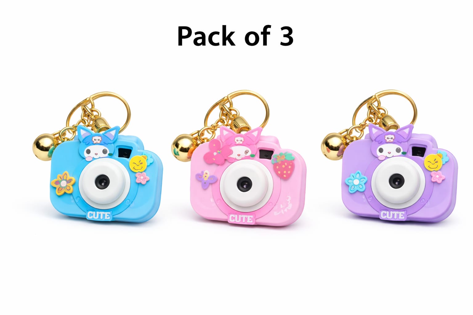 Cute Camera Keychain