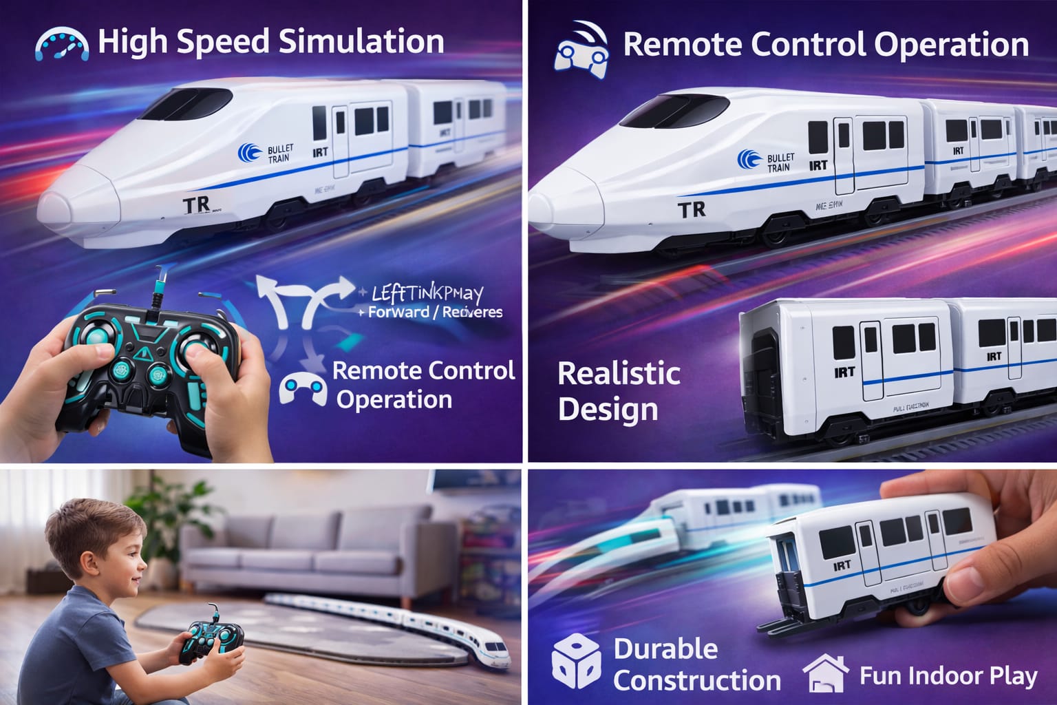Remote Controlled High Speed Bullet Train