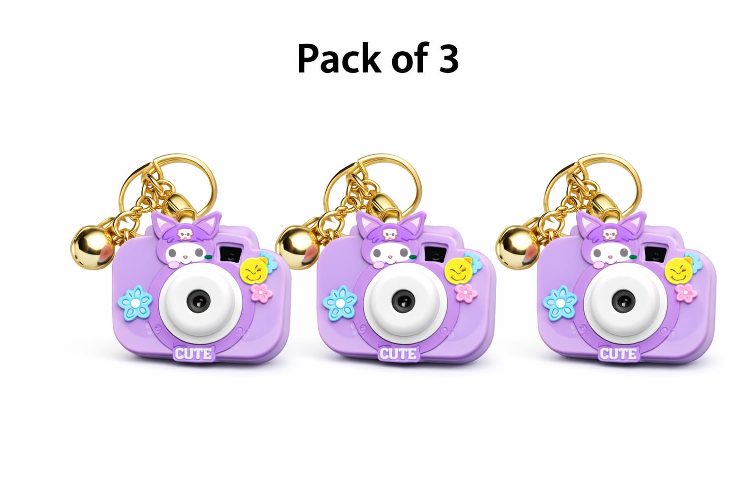 Cute Camera Keychain