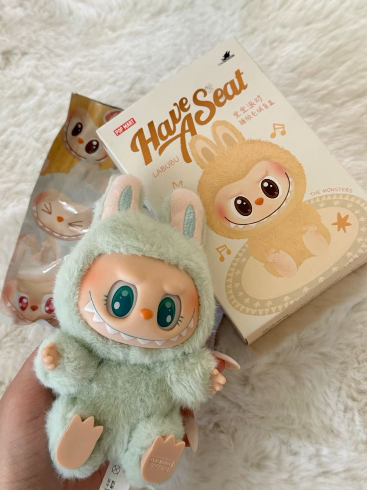 Labubu Cartoon Plush Soft Toy | Cute Bunny Stuffed Doll for Kids & Babies