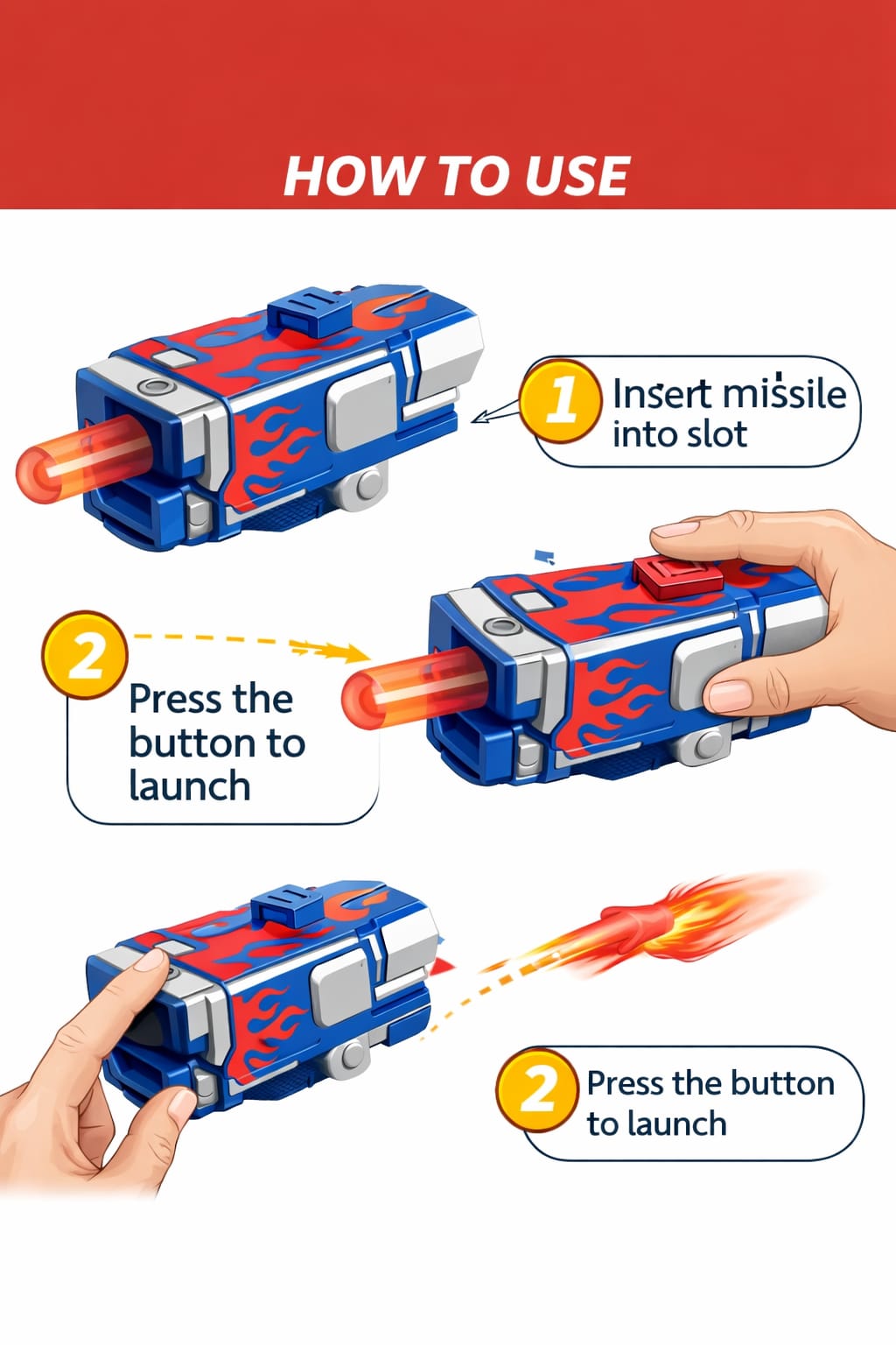 Spider-Man Action Figure Dart Launcher