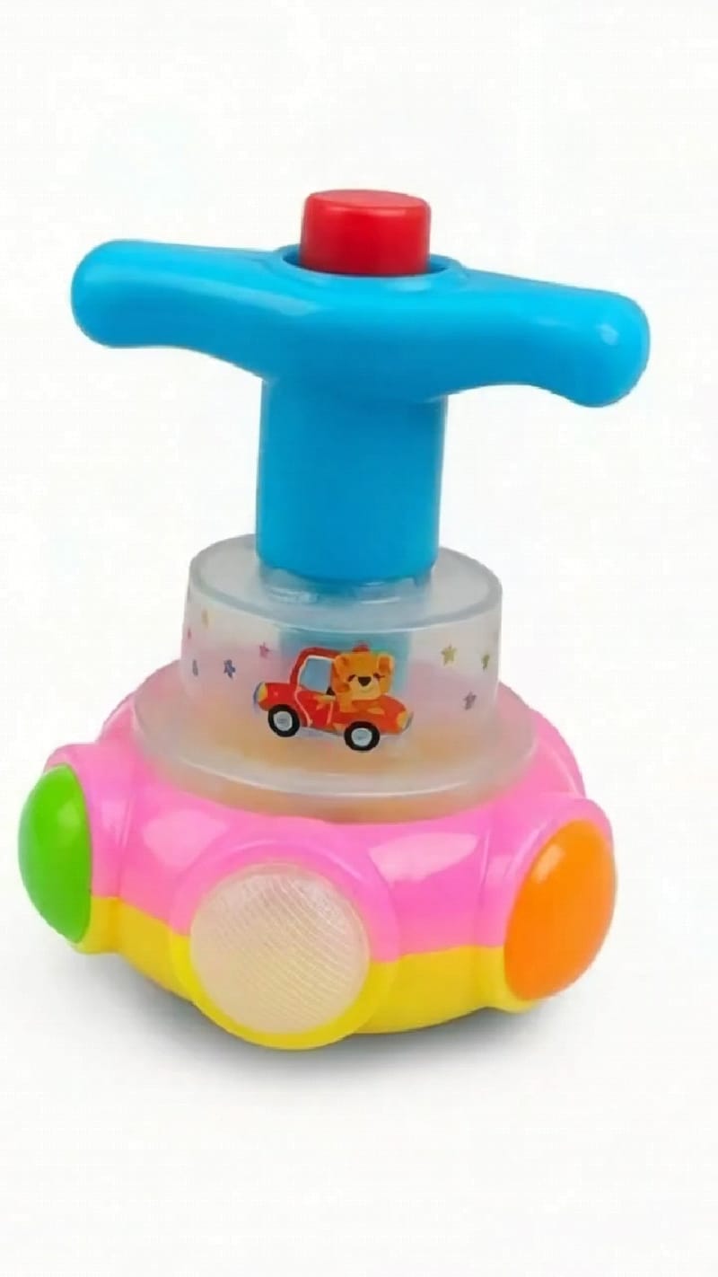 Light-Up Spinning Top Toy