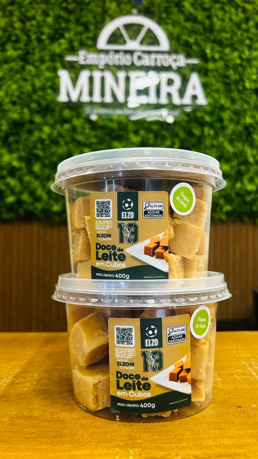 DOCE DE LEITE EM CUBOS COM RASPAS DE LIMÃO - ELZO 19