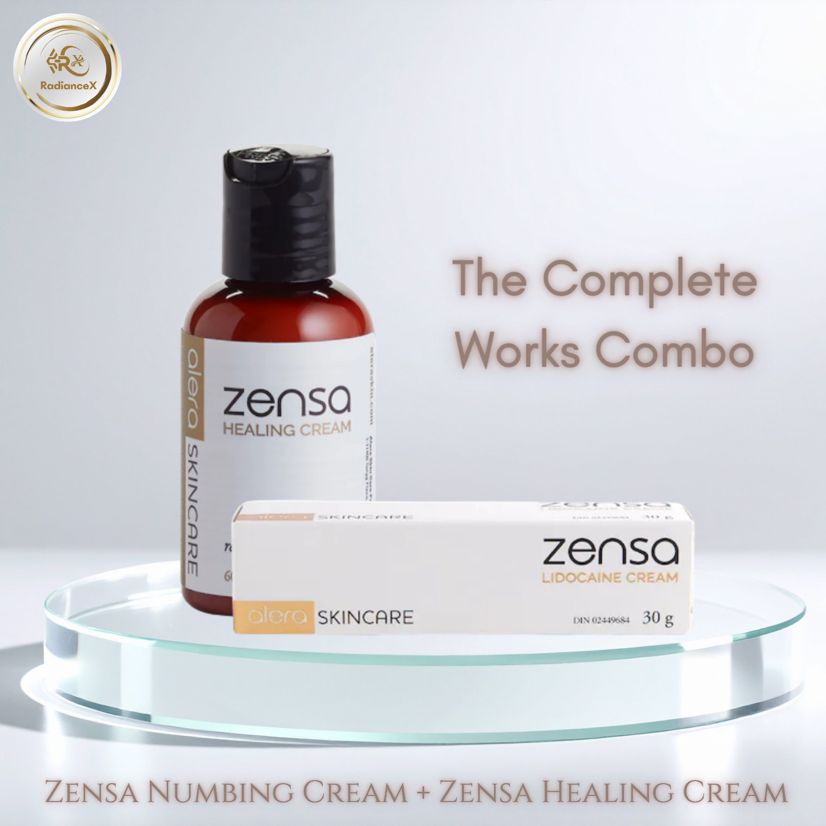 Zensa Healing Cream 60ml + Zensa Numbing Cream  30gm