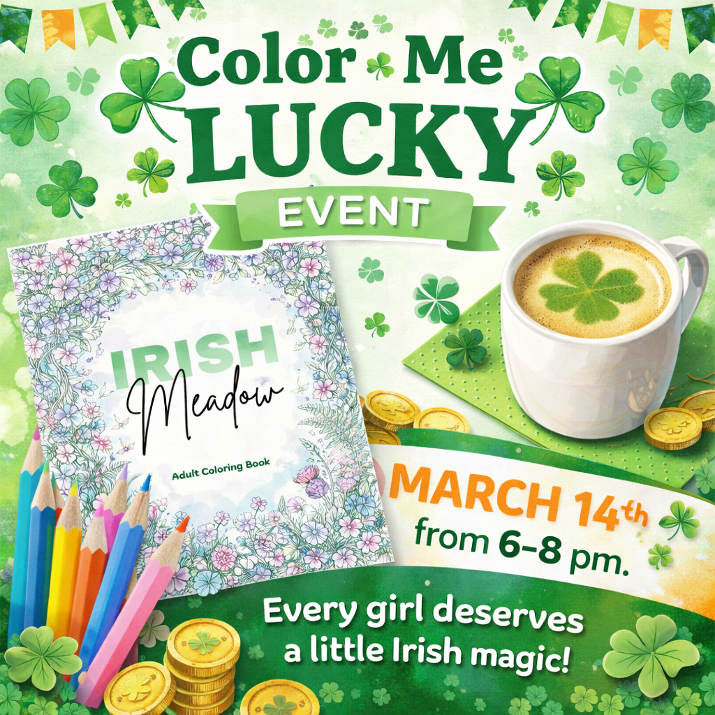 Color Me Lucky Event - 3/14 from 6-8 P.M.