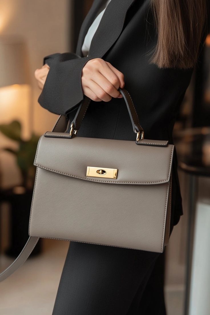 Elegant Leather Handbag
