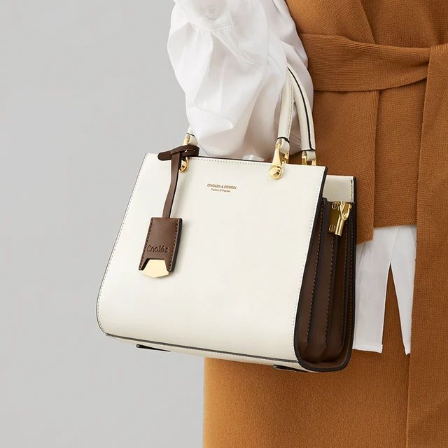 Elegant Cream Handbag