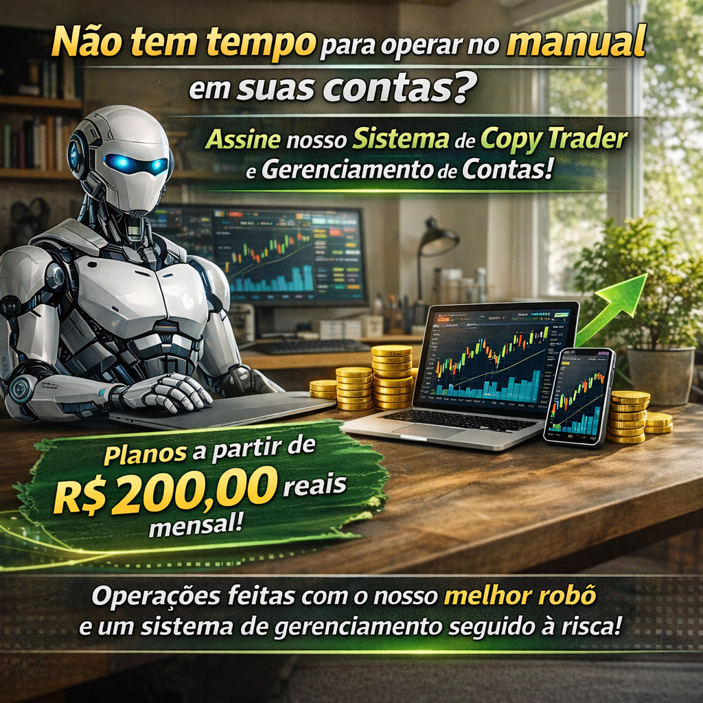 Copy Trader - Assinatura Mensal