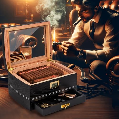 Caja Deshumidificadora de Lujo Para Puros