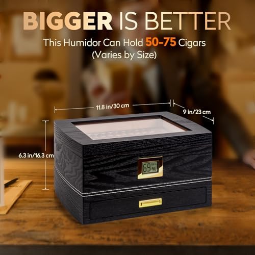 Caja Deshumidificadora de Lujo Para Puros