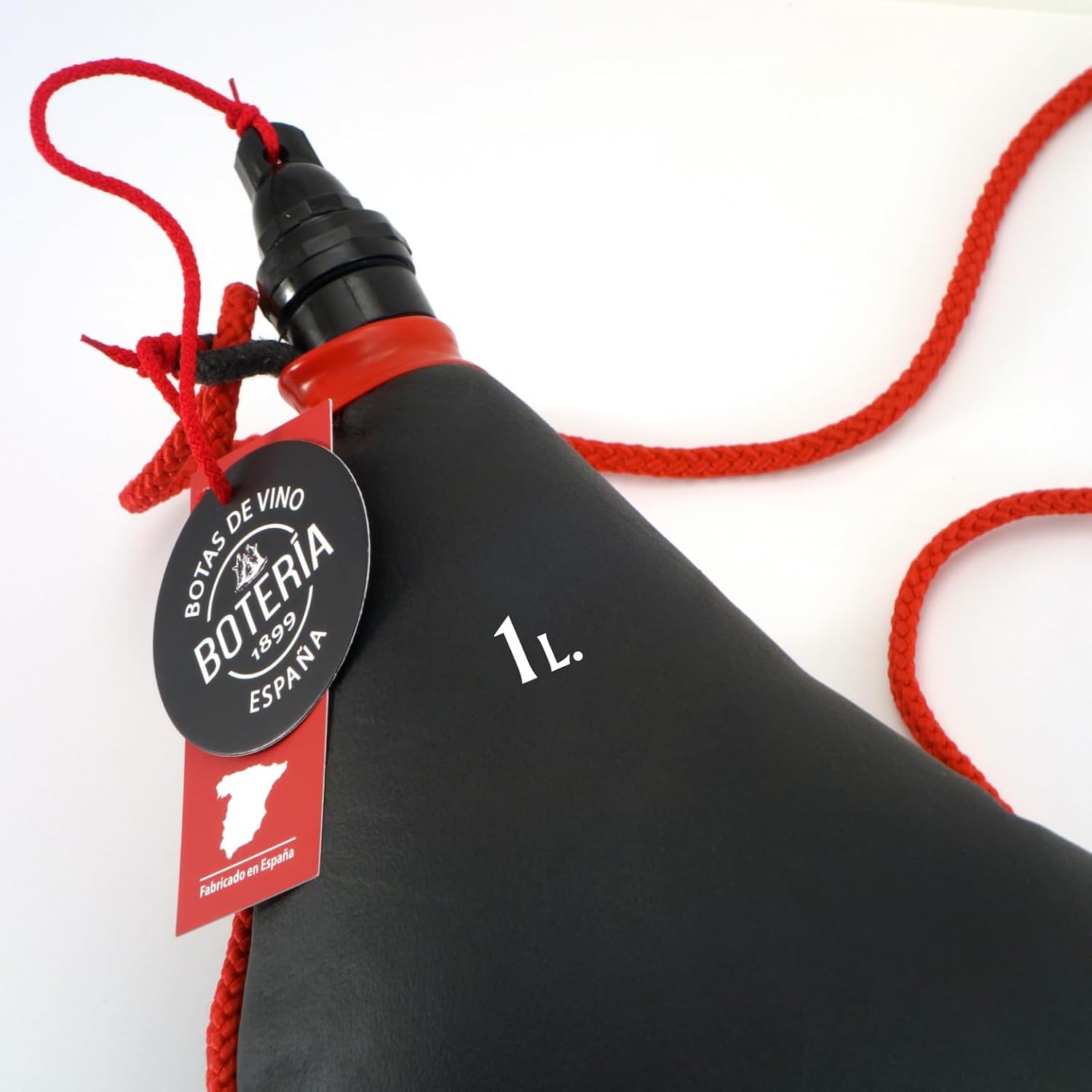 Bota de Vino Tradicional. Elaborada en Piel de Cabra