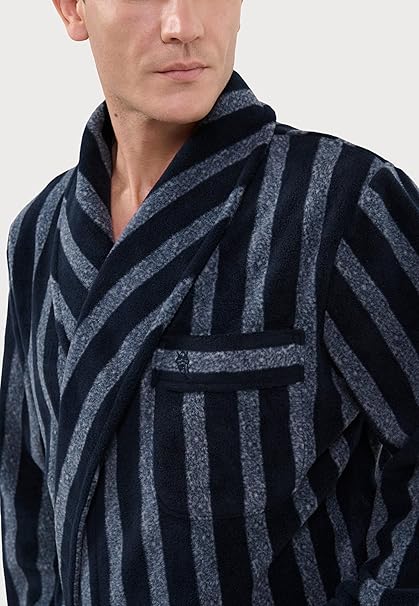 El Búho Nocturno Bata Hombre Invierno Casa