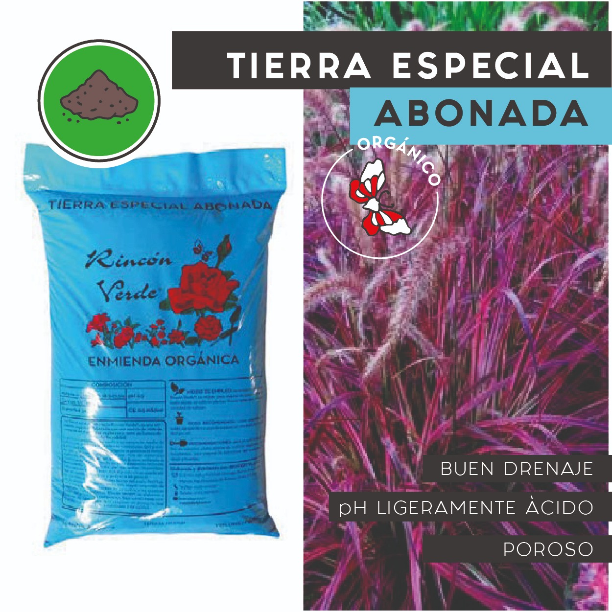 Tierra especial abonada Rincón Verde®