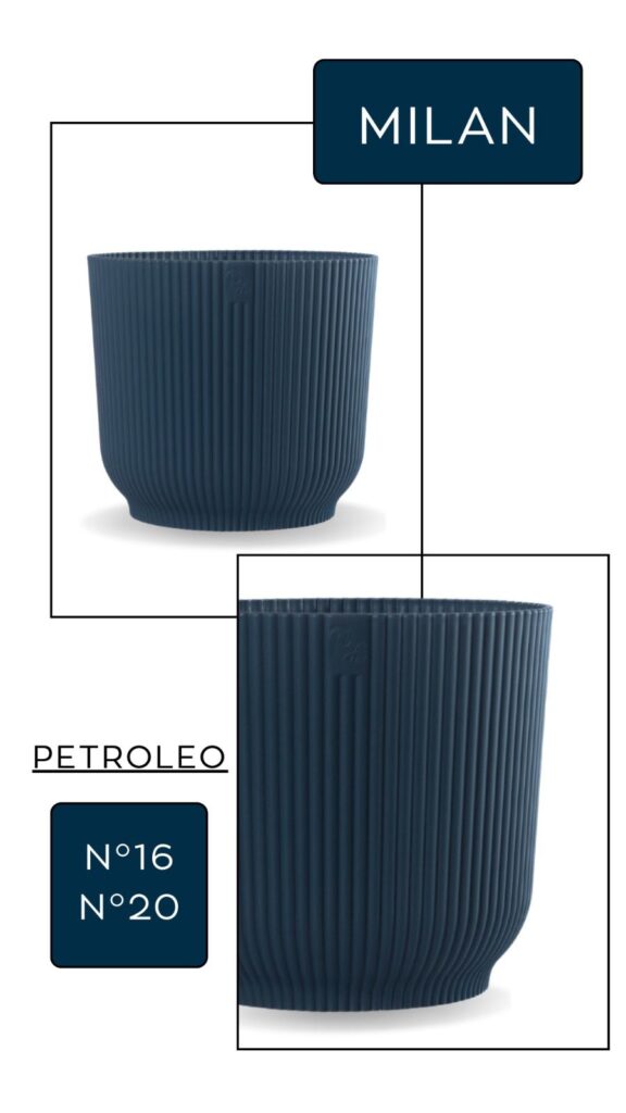 Maceta Milan