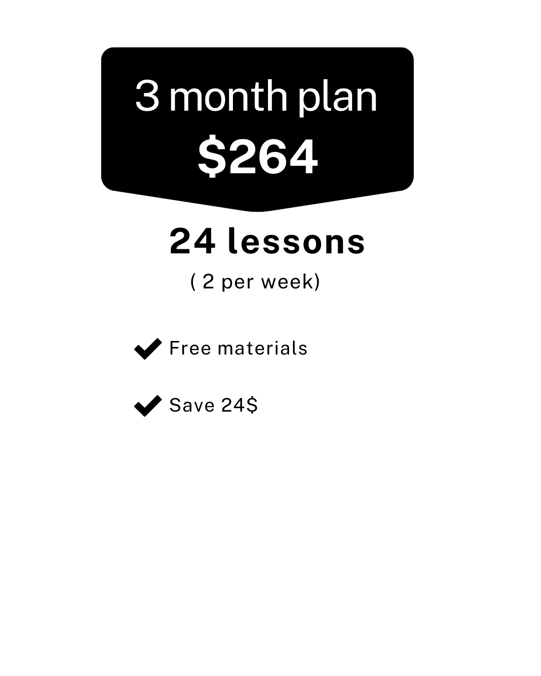 3 Month Lesson Plan