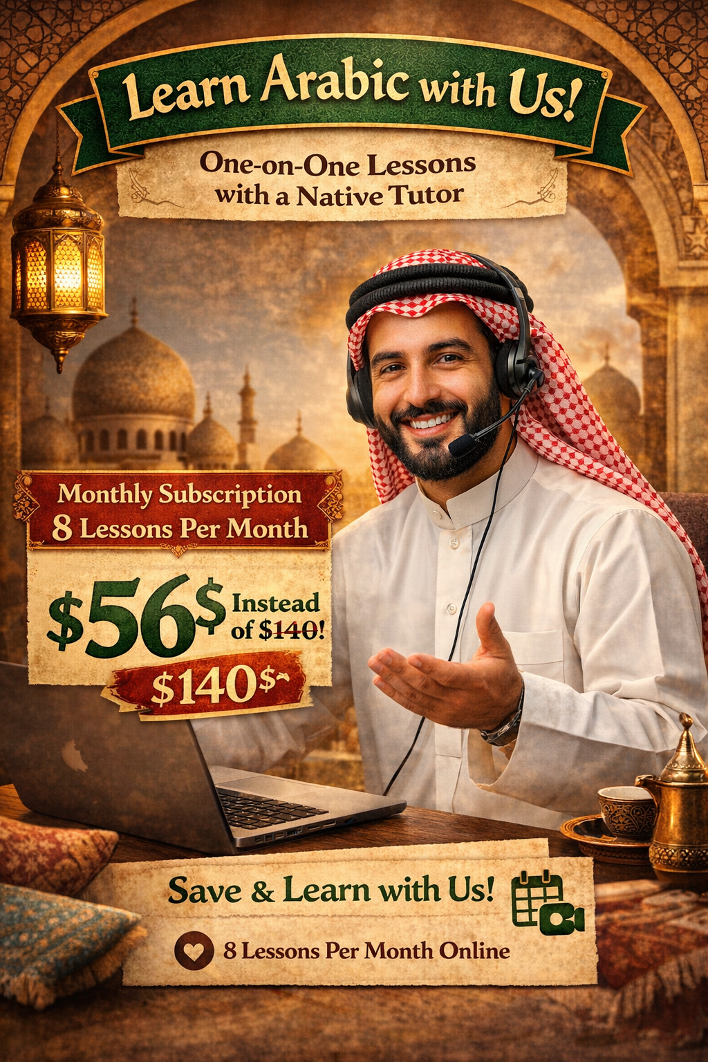 One-on-One Arabic Lessons