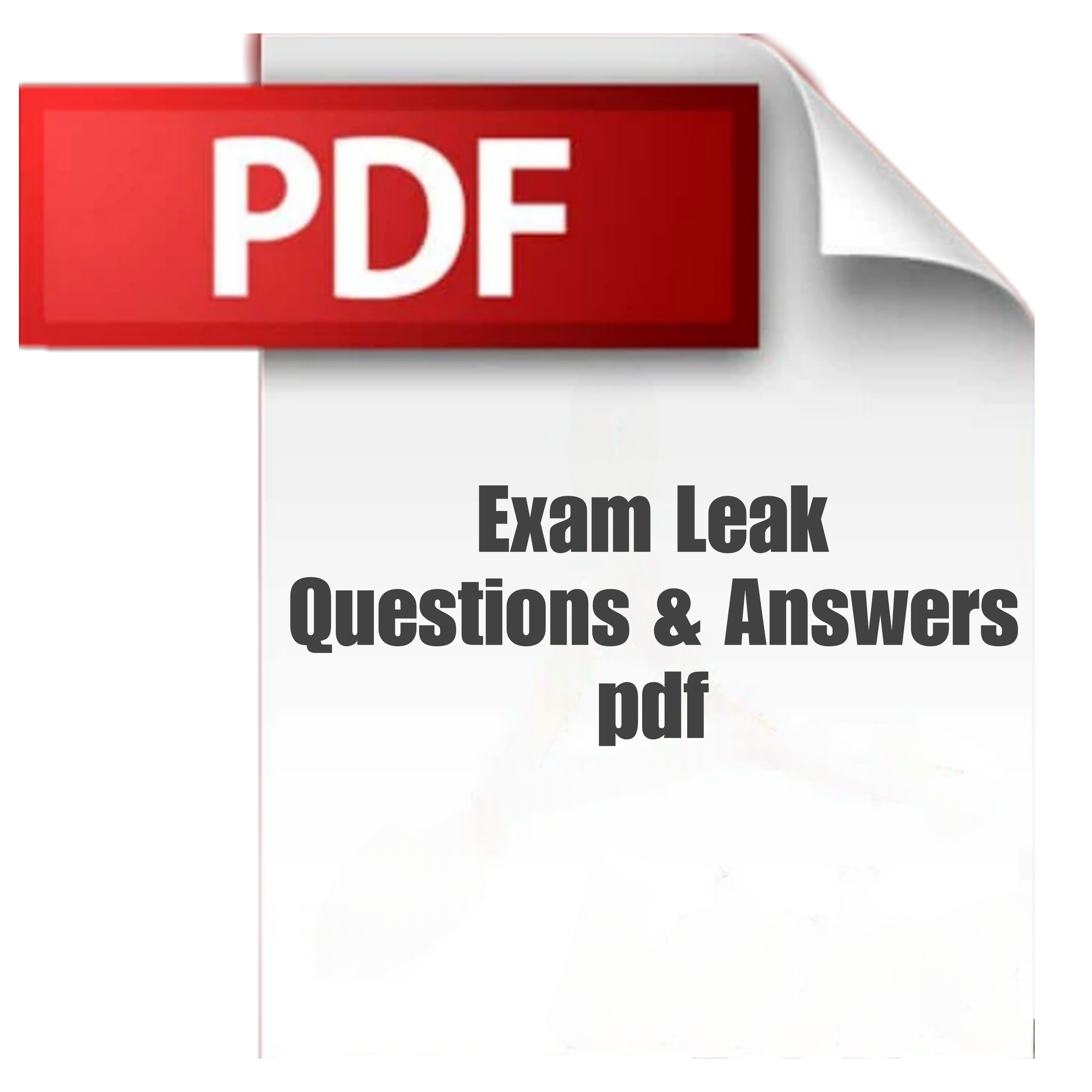 Exam Leak PDF