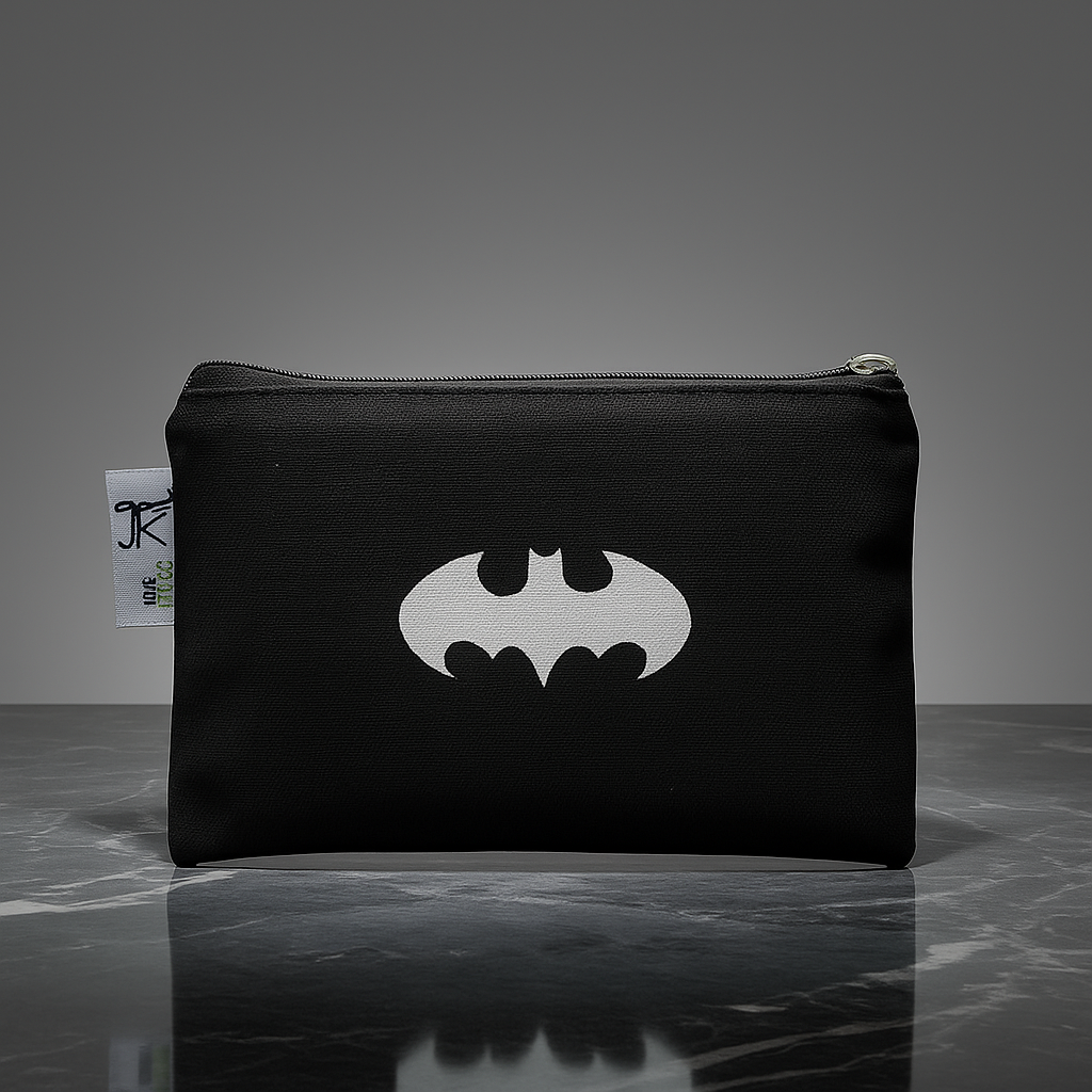 Batman Logo Zipper Pouch