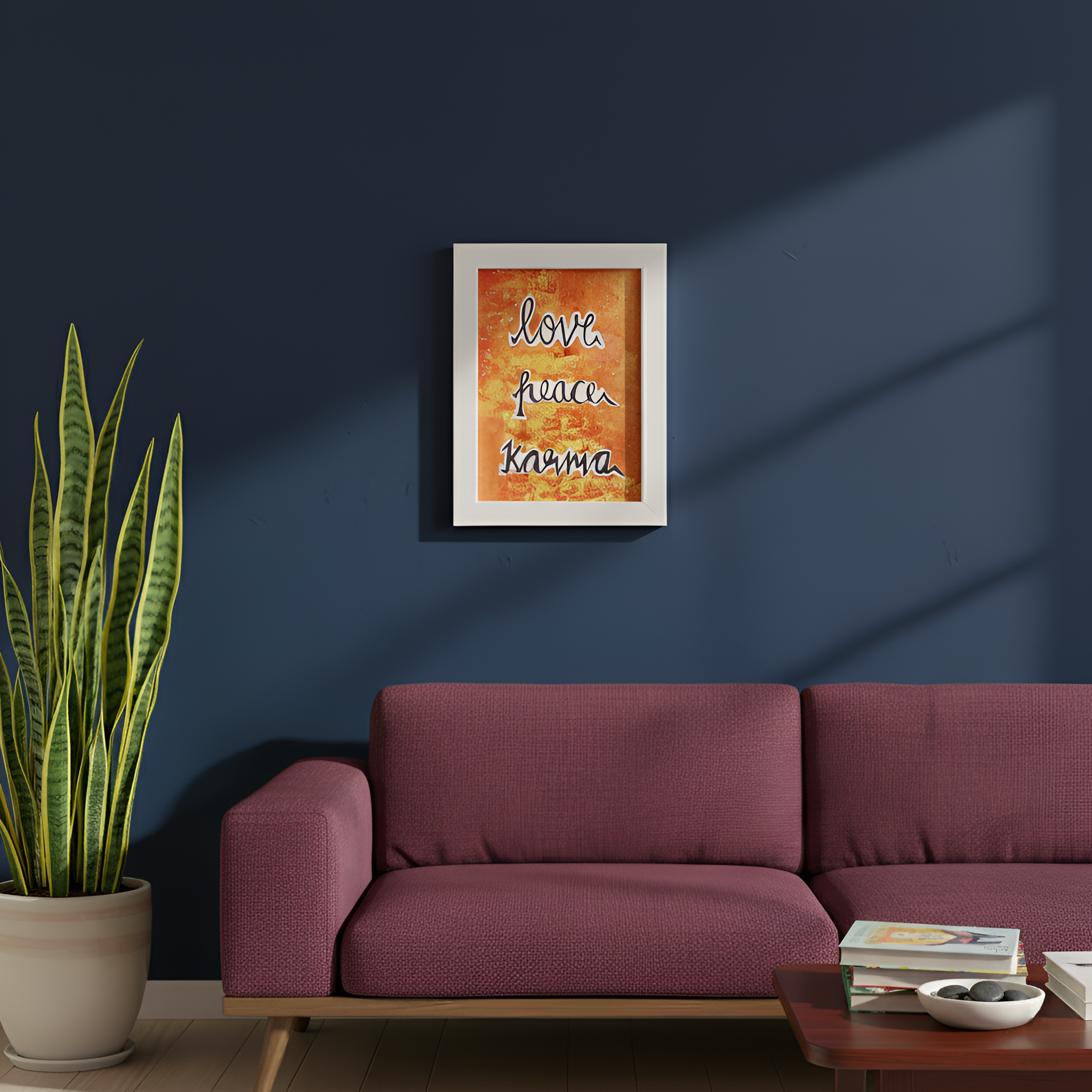 Love Peace Karma Wall Art