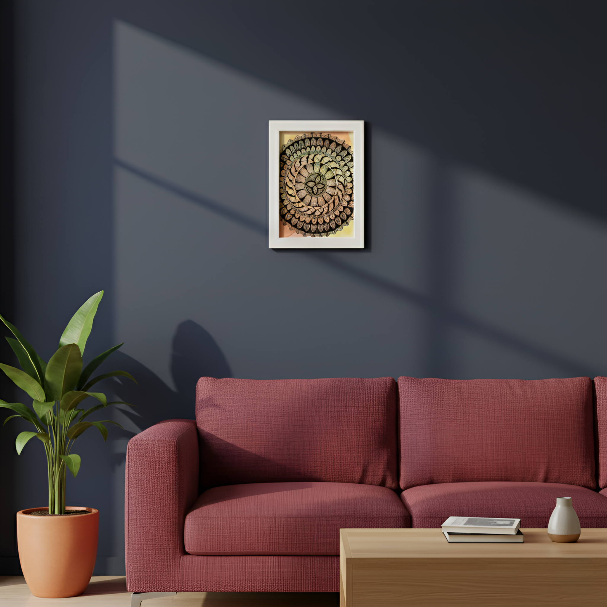 Mandala Art Framed Print