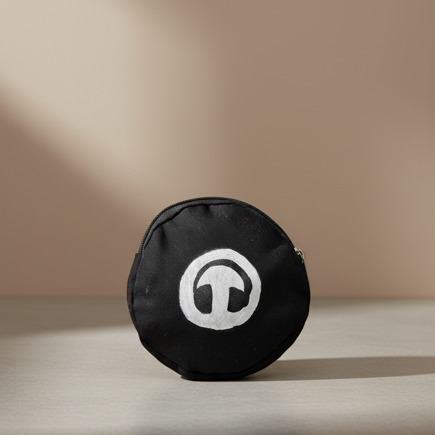 Round Earphone Carry Case