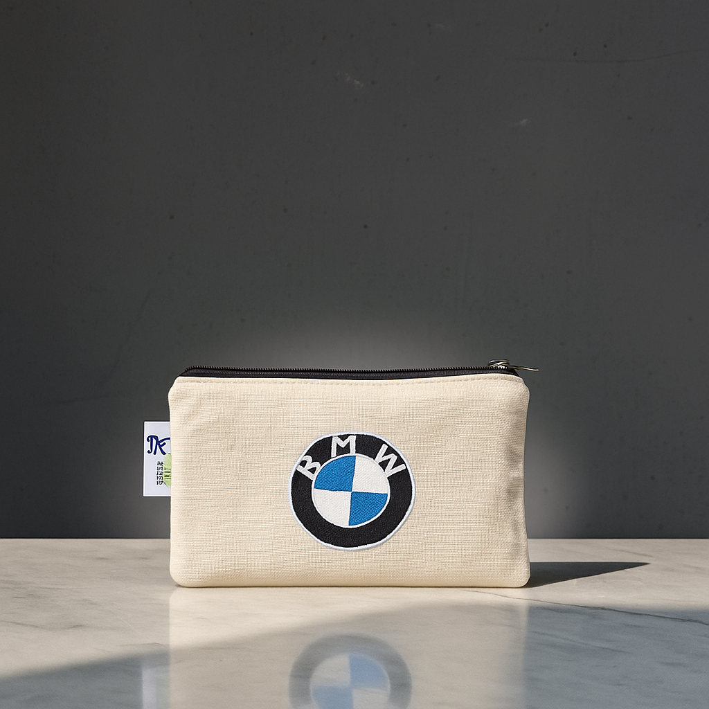 BMW Canvas Zipper Pouch