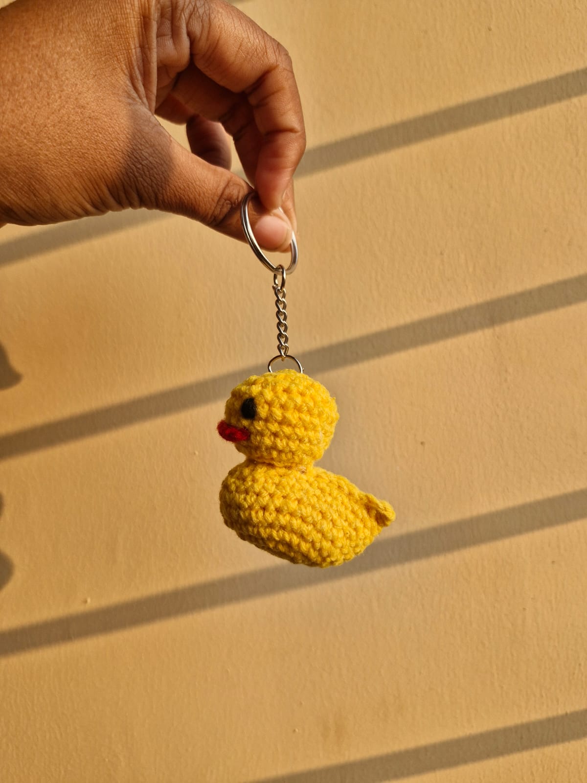 Handmade Duck Keychain