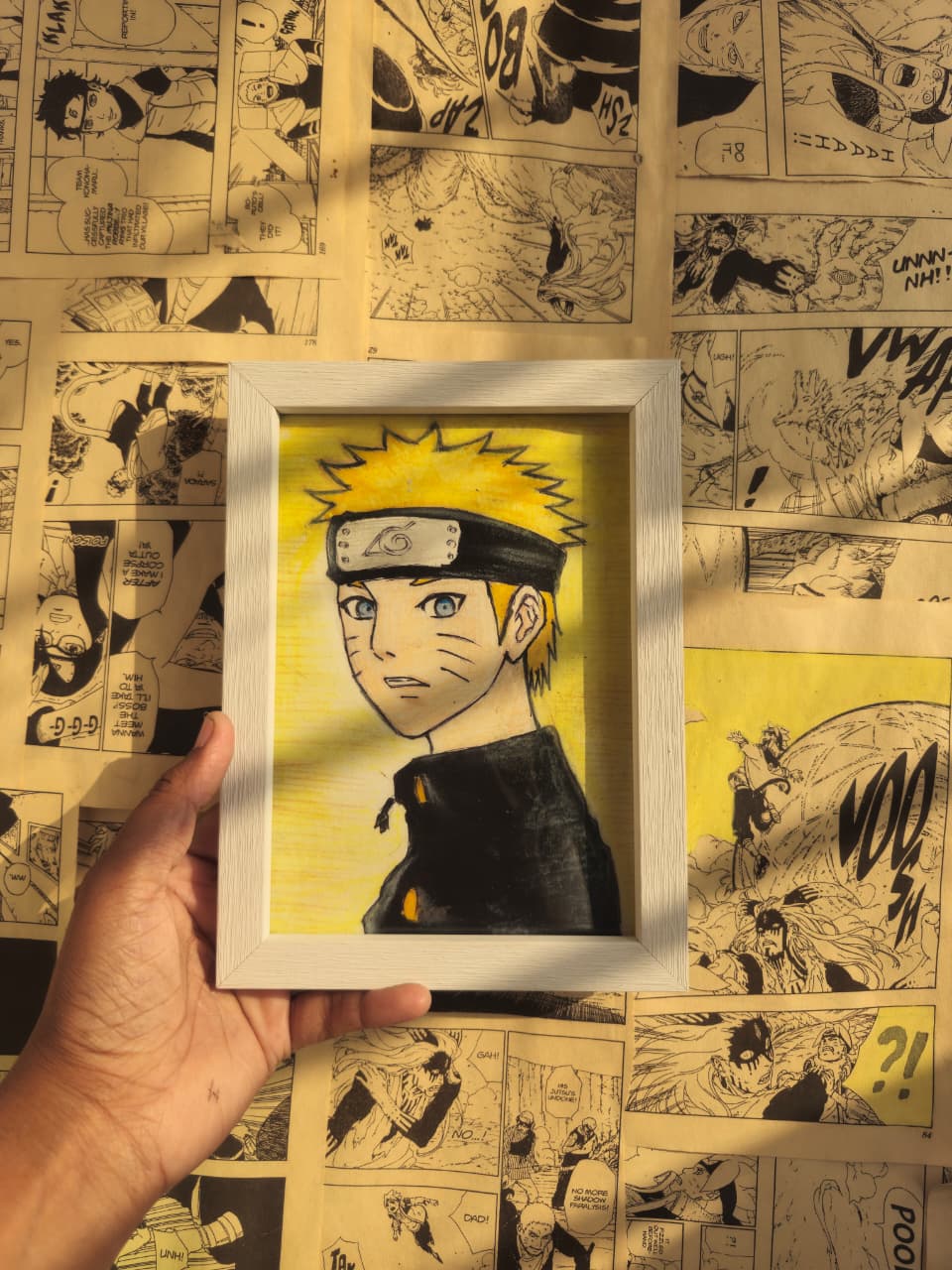 Anime Manga Framed Artwork
