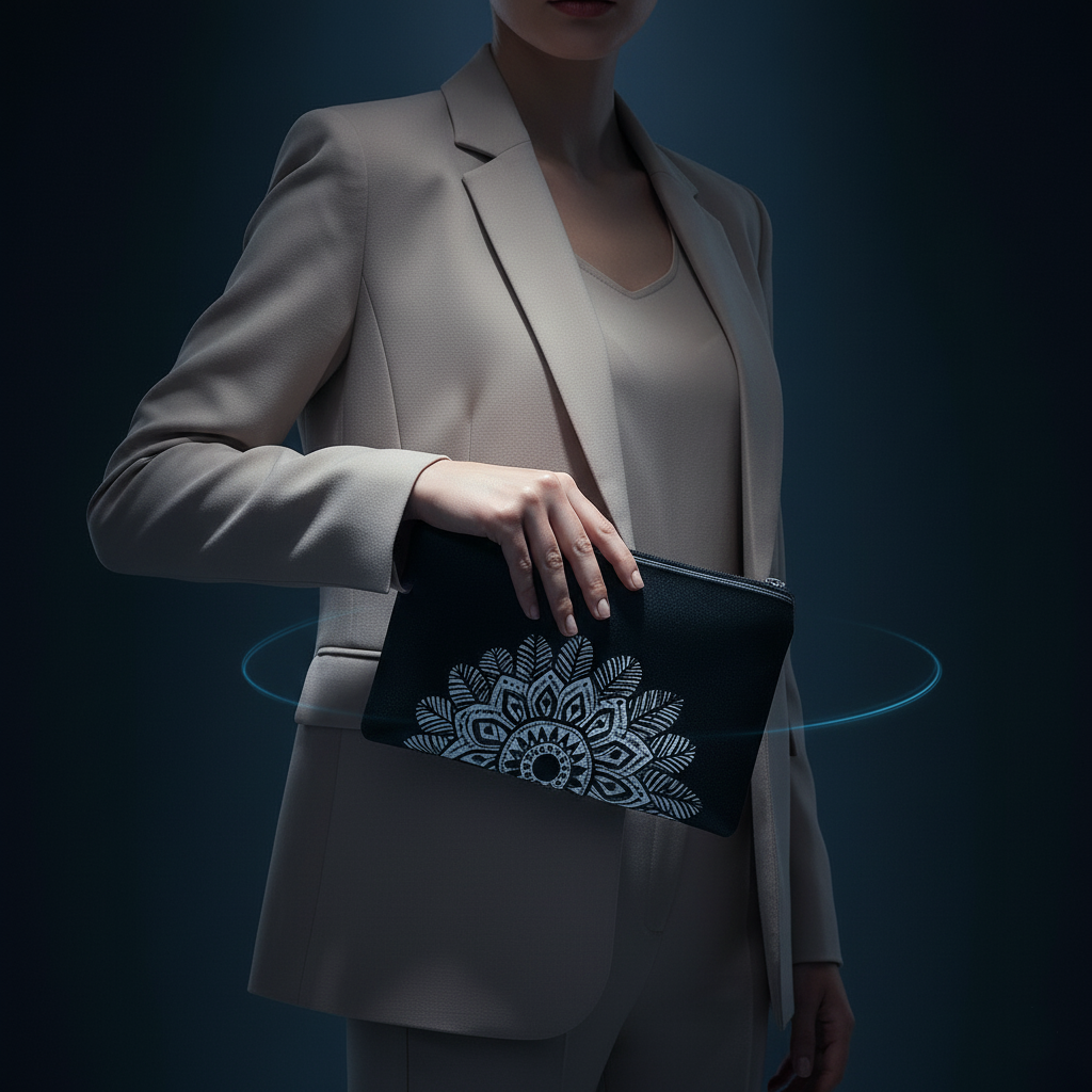 Mandala Art Canvas Pouch