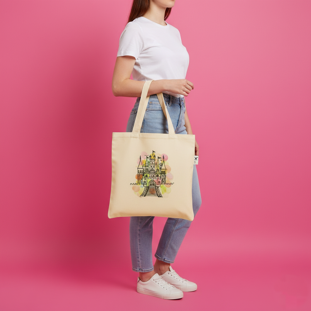 Castle Art Tote Bag