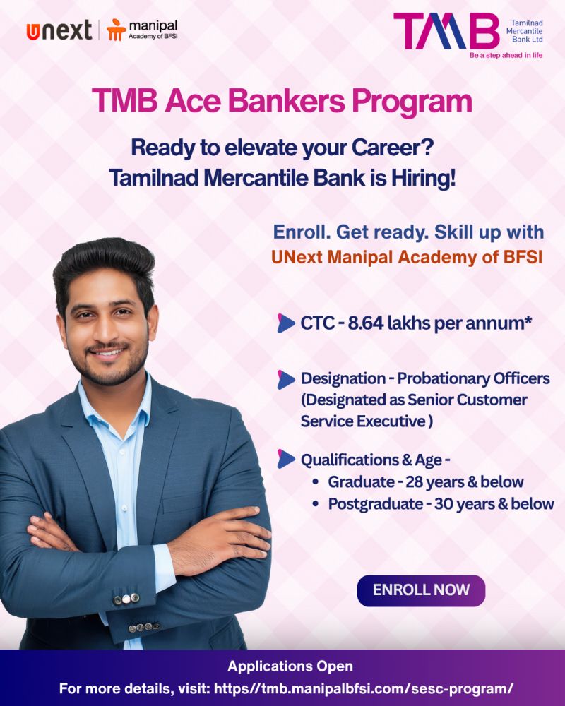 Tamilnad Mercantile Bank SCSE Program