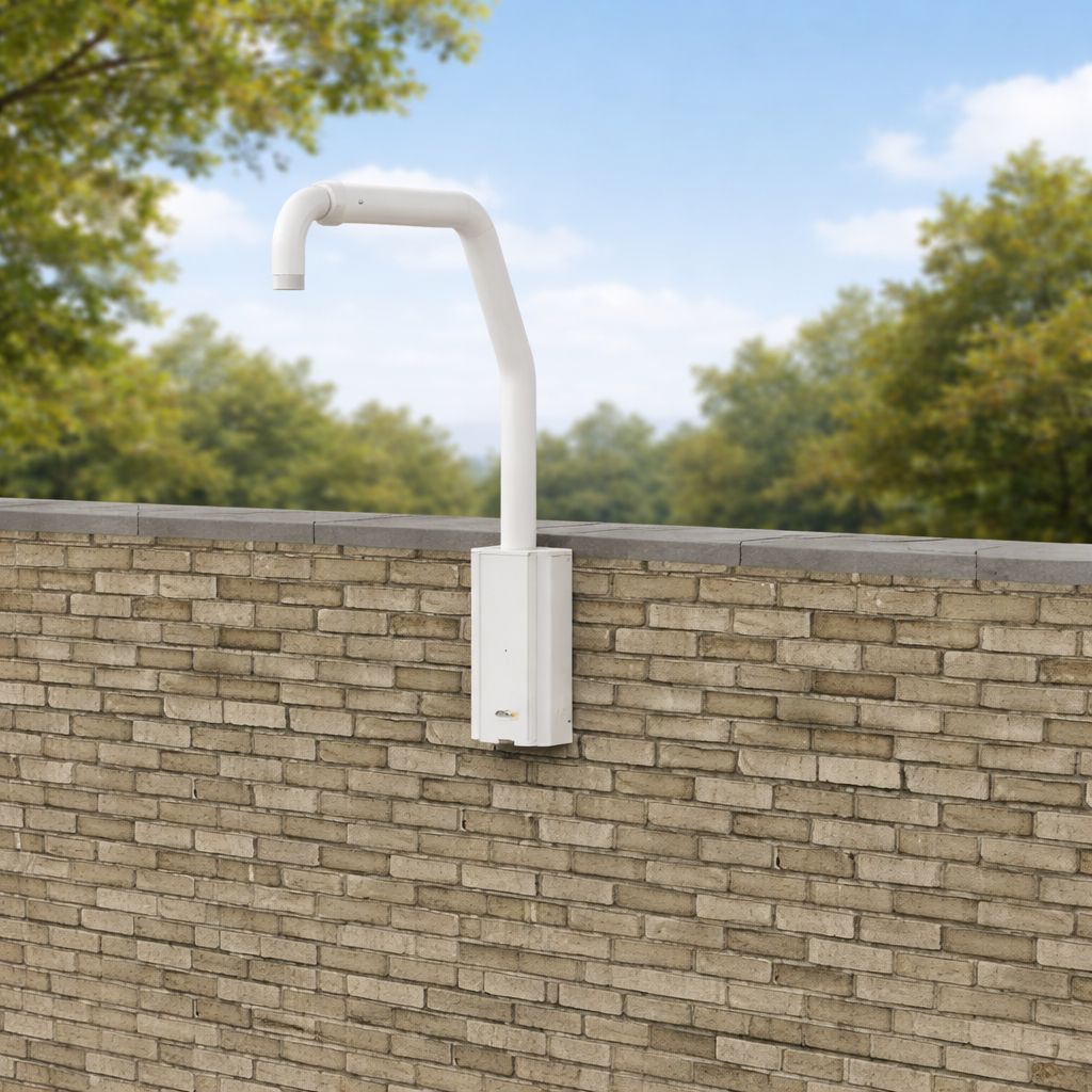 Axis Communications Telescopic Parapet Camera Mount for Outdoor Fixed & PTZ Cameras