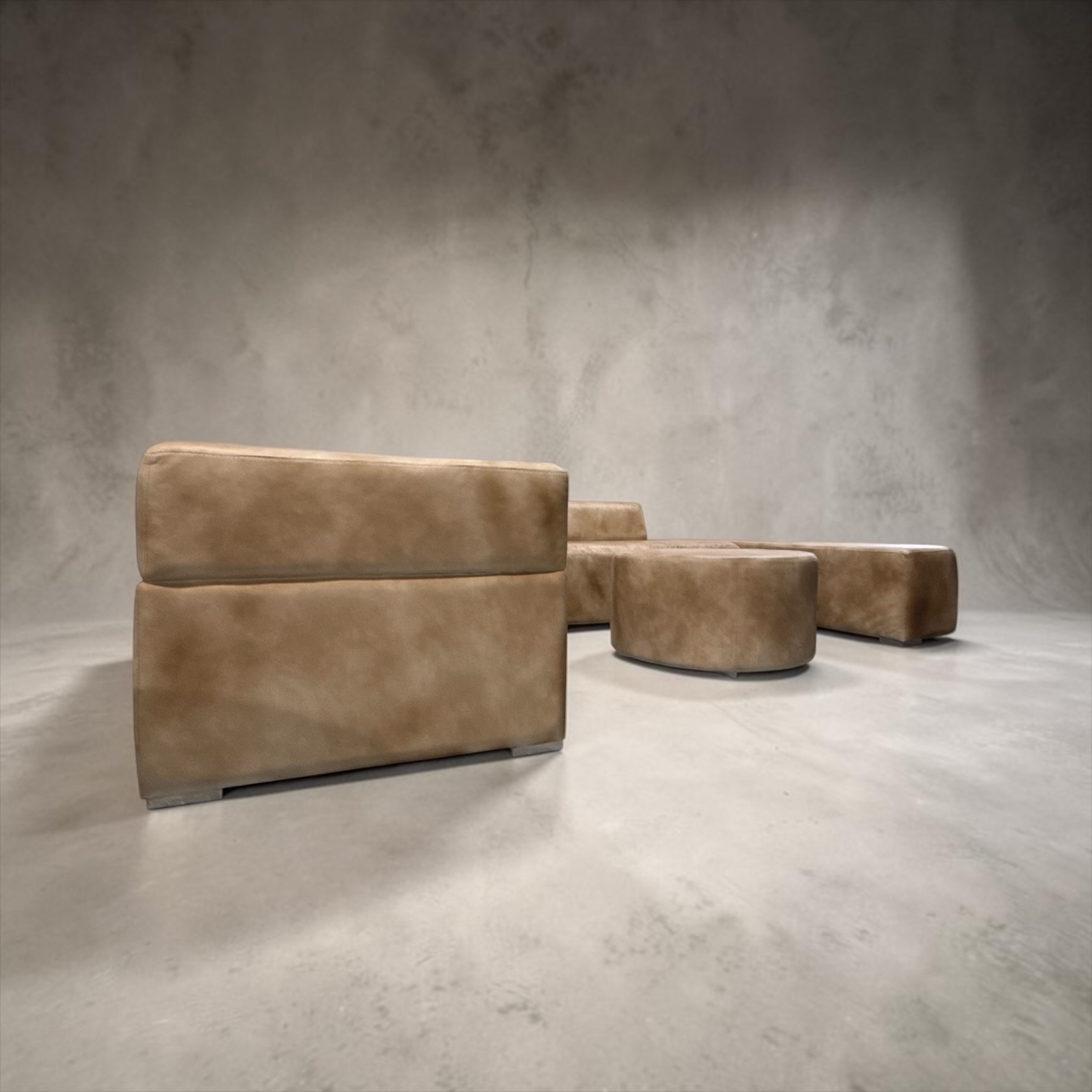 LOOM Sculptural Modular Sectional with Ottoman