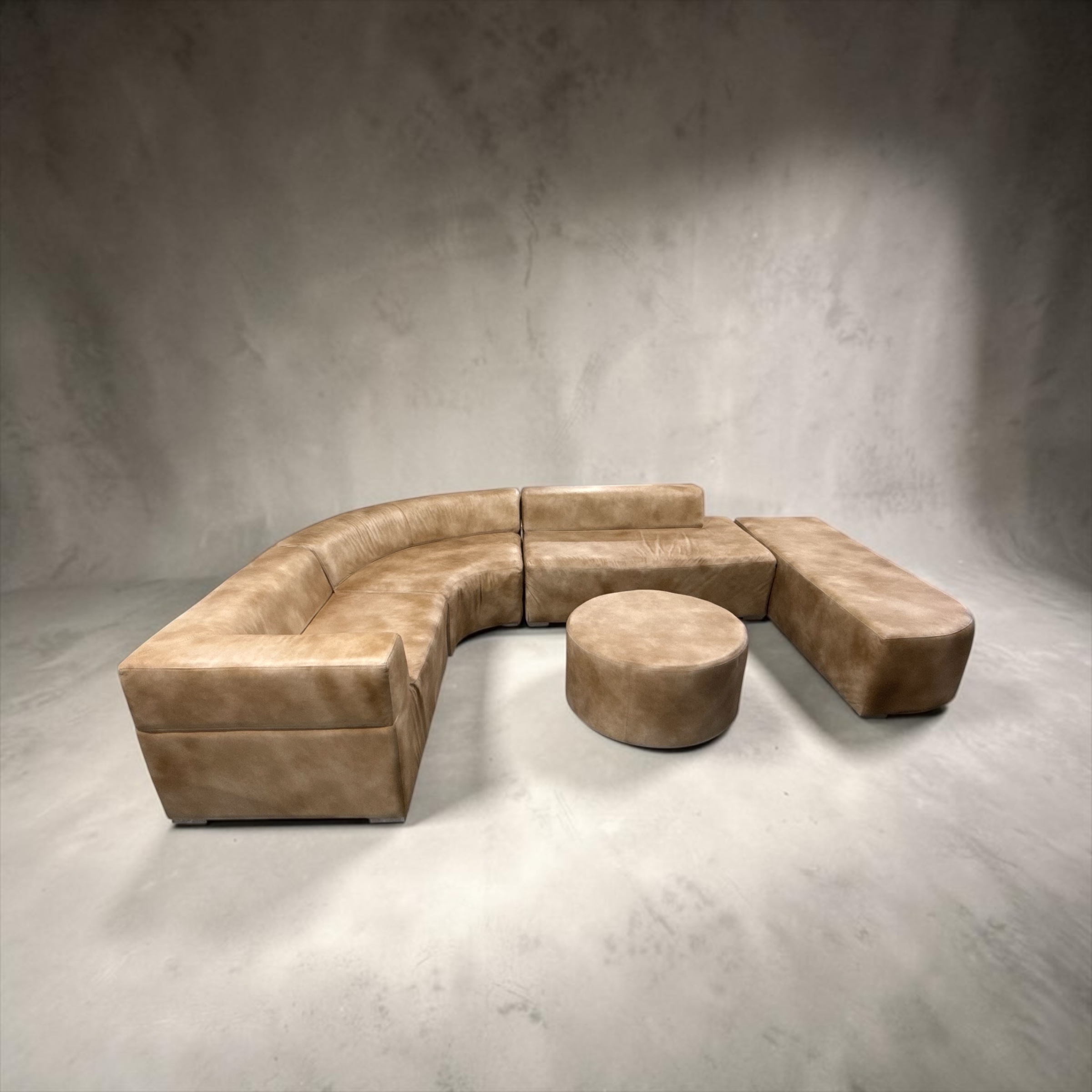 LOOM Sculptural Modular Sectional with Ottoman