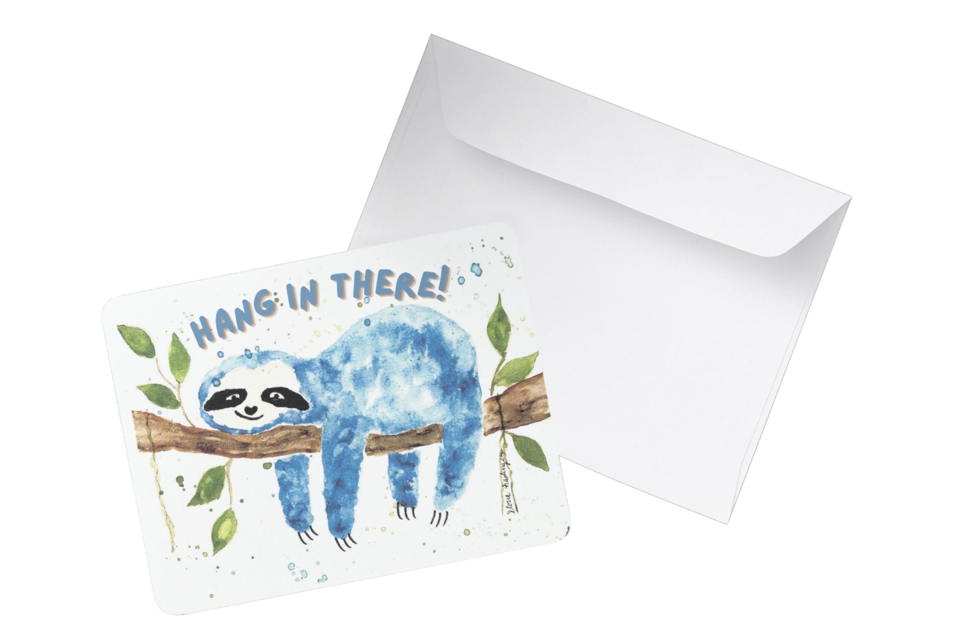 Hang In There Note Card