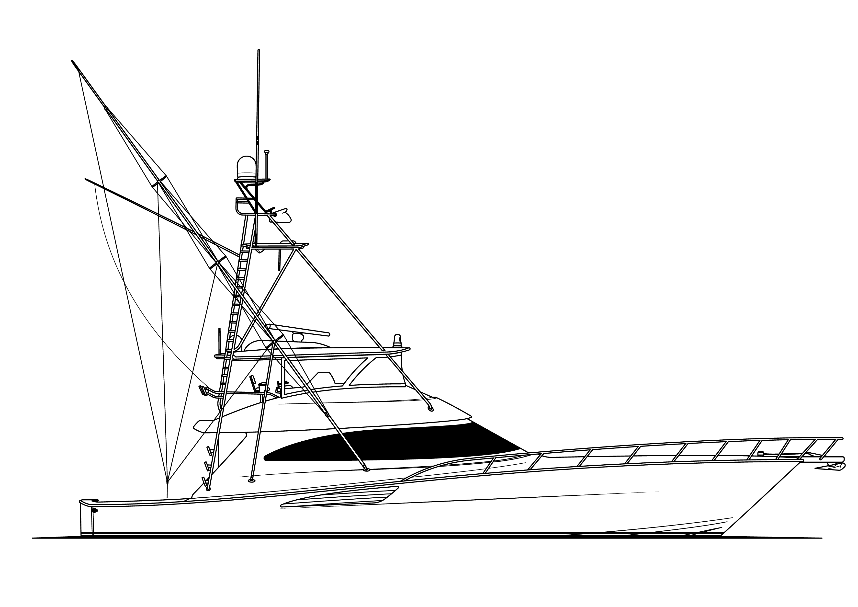 Sportfish (Side Profile) 