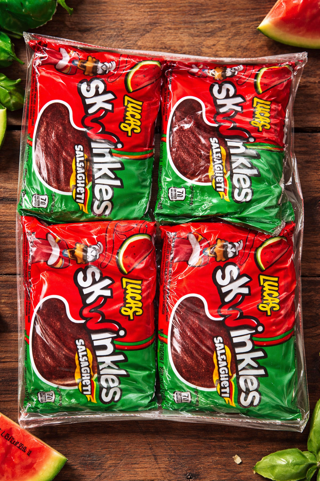 Lucas Skwinkles Salsaghetti Candy Pack