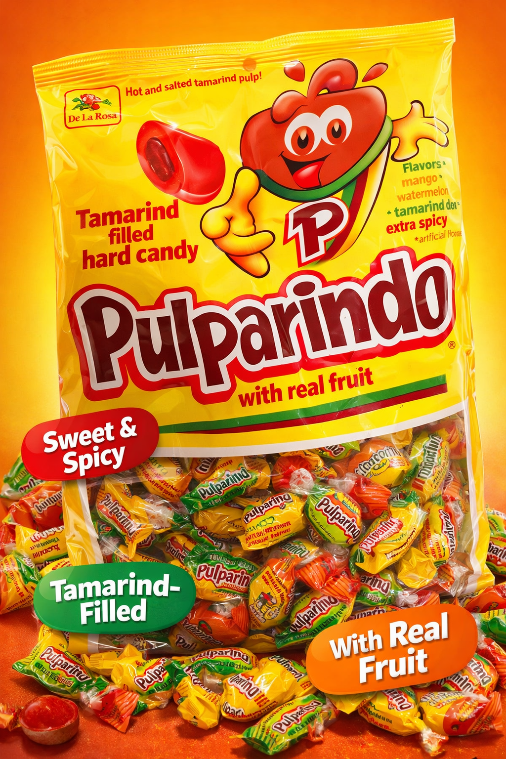 Pulparindo Tamarind Hard Candy