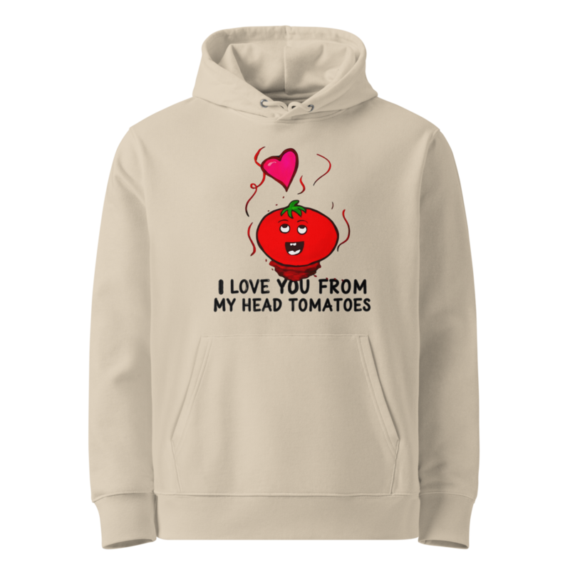 Organic Cotton + Recycled Poly Blend Tomatoes Hoodie
