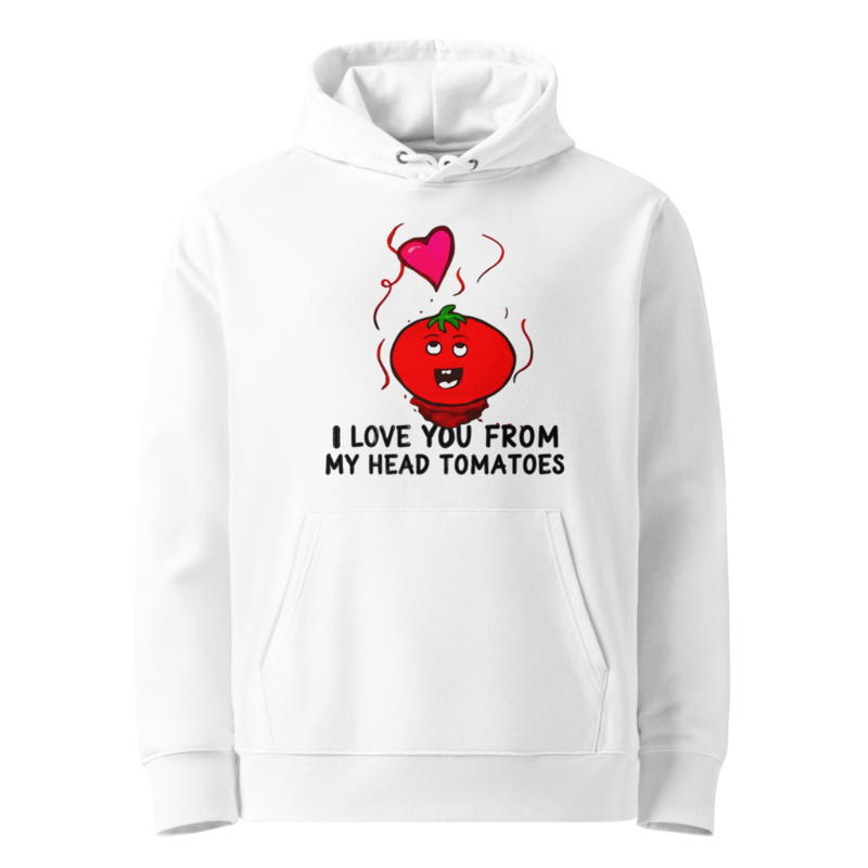 Organic Cotton + Recycled Poly Blend Tomatoes Hoodie