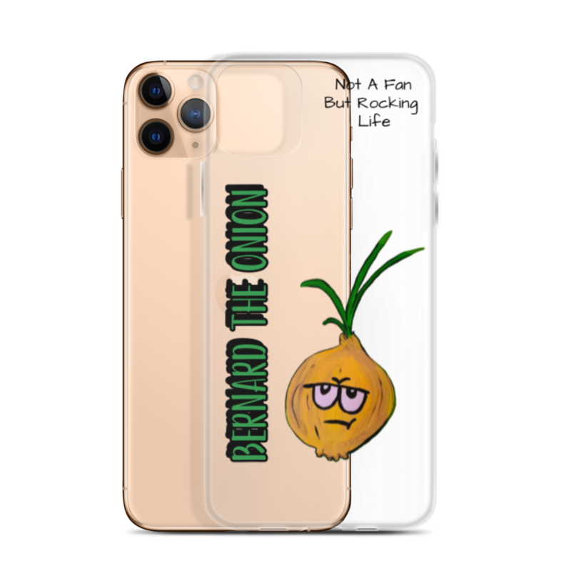 Clear Bernard The Onion iPhone® Case